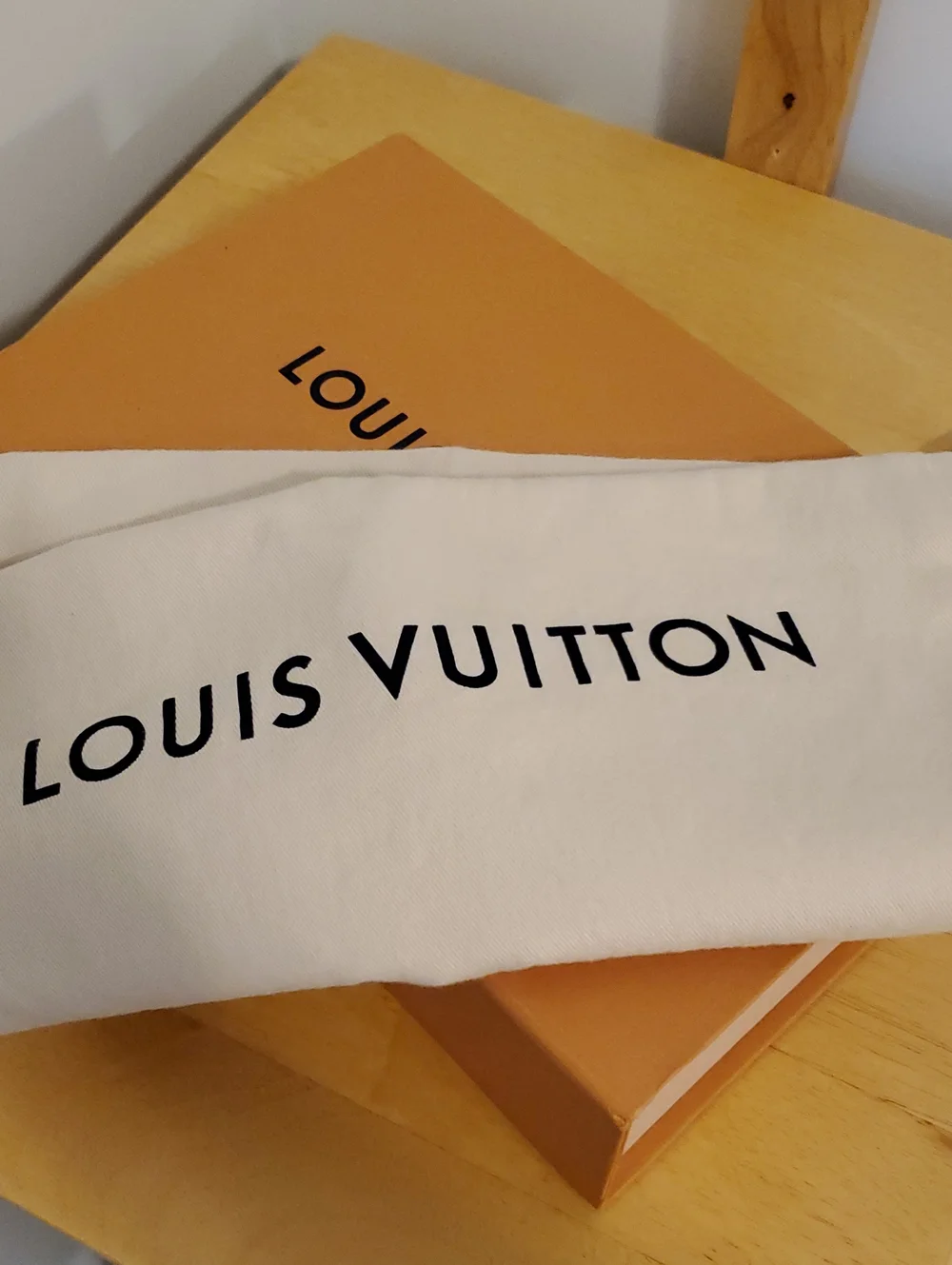 New Louis Vuitton Since 1854 Denim Jacquard Monogram Pochette Wristlet